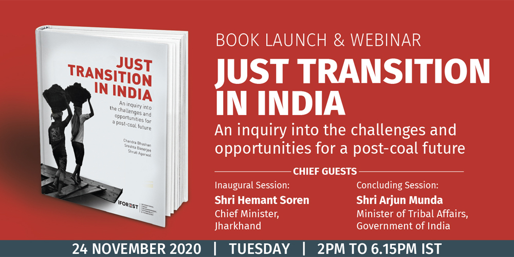 Book Launch & Webinar – Just Transition in India