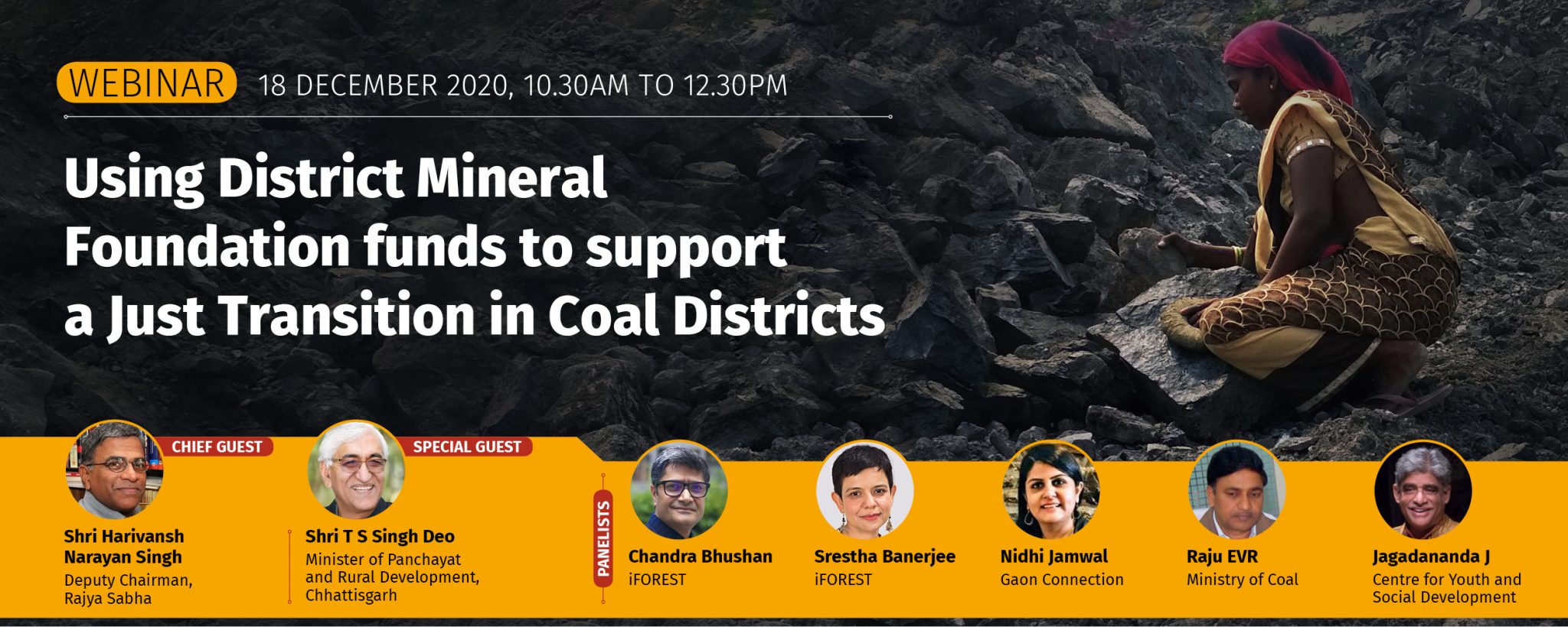 Webinar – Using District Mineral Foundation funds for a Just Transition of coal districts