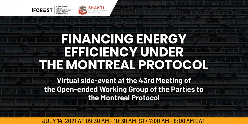 Financing energy efficiency under the Montreal Protocol
