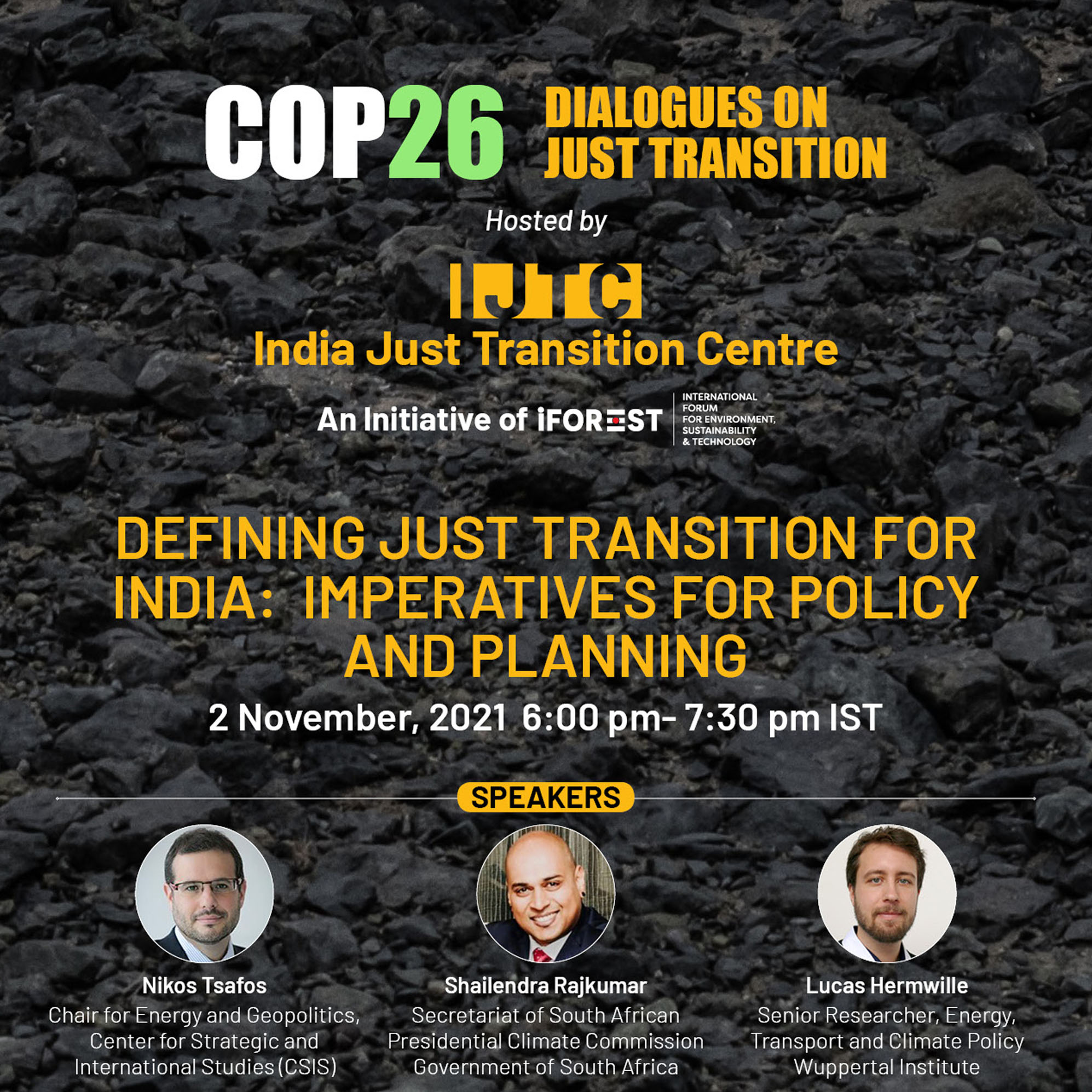 Event - COP26 - Dialogues on Just Transition