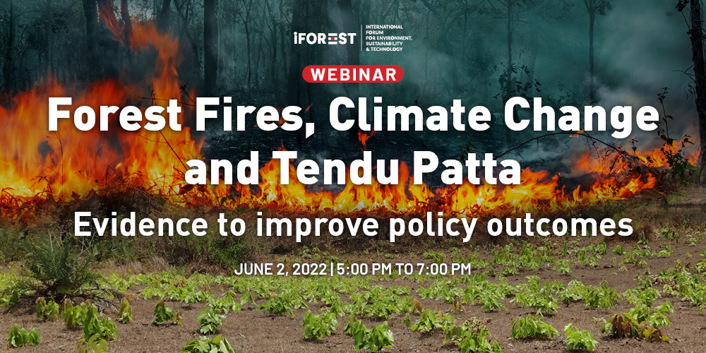 Webinar : Forest Fires, Climate Change and Tendu Patta: Evidence to improve policy outcomes
