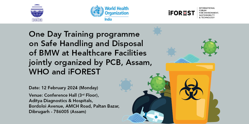 One-day Training Programme on Safe Handling and Disposal of BMW at healthcare Facilities