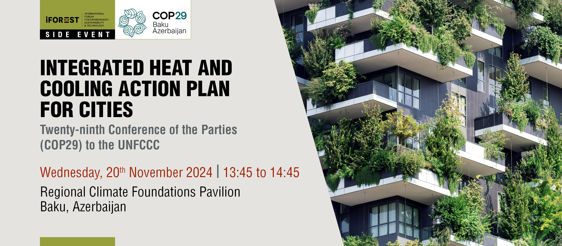 Our Side Event at COP29