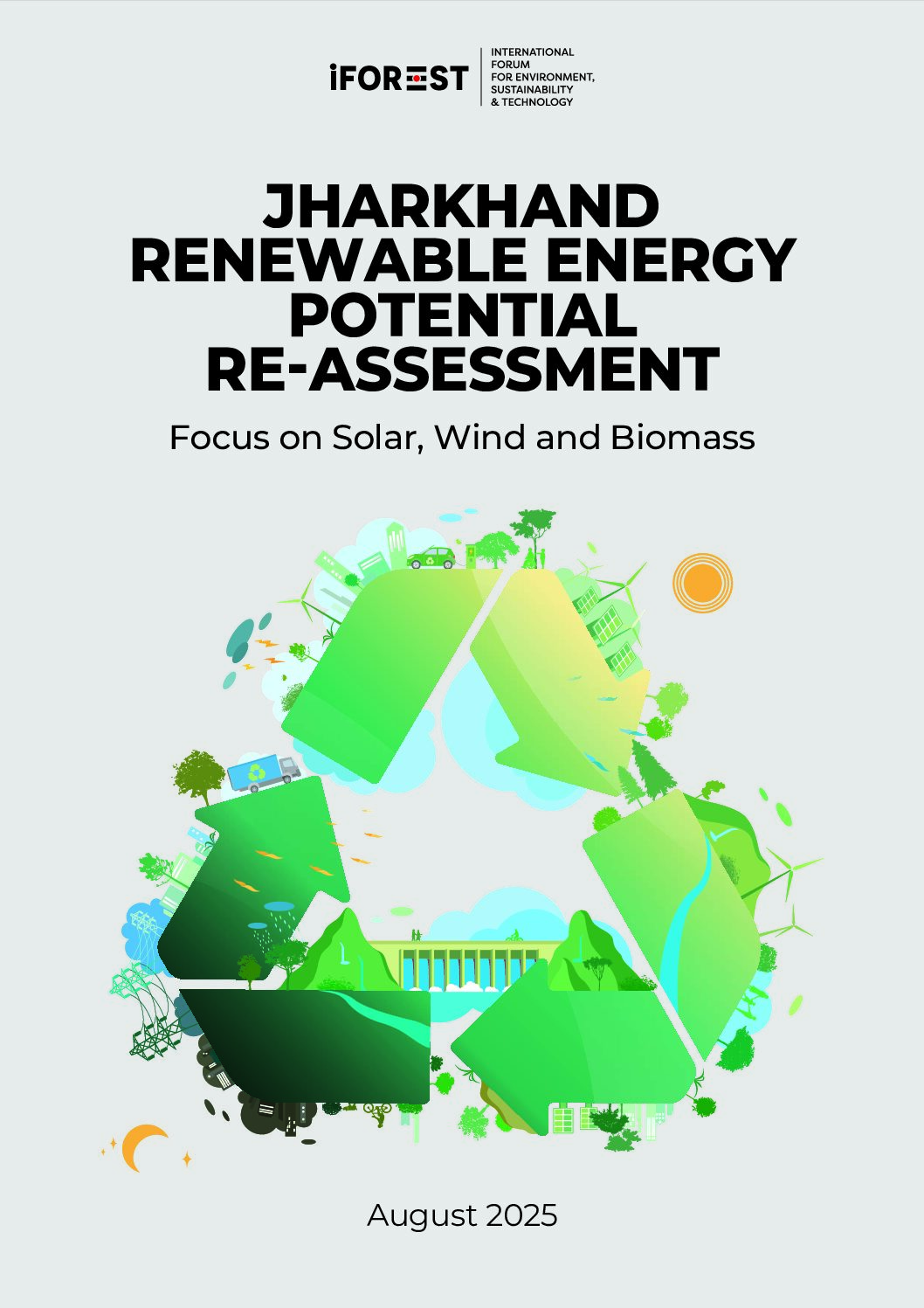 Jharkhand Renewable Energy Potential Re-Assessment: Focus on Solar, Wind and Biomass