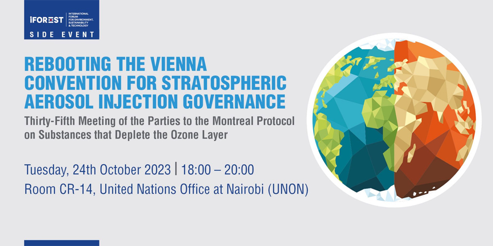 Rebooting the Vienna Convention for Stratospheric Aerosol Injection Governance