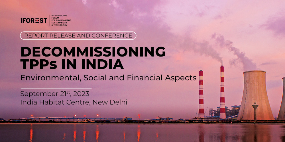 Report Release & Conference – Decommissioning TPPs in India