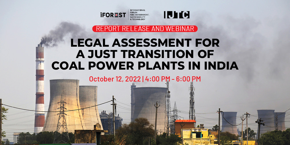 Legal Assessment for a Just Transition of Coal Power Plants in India