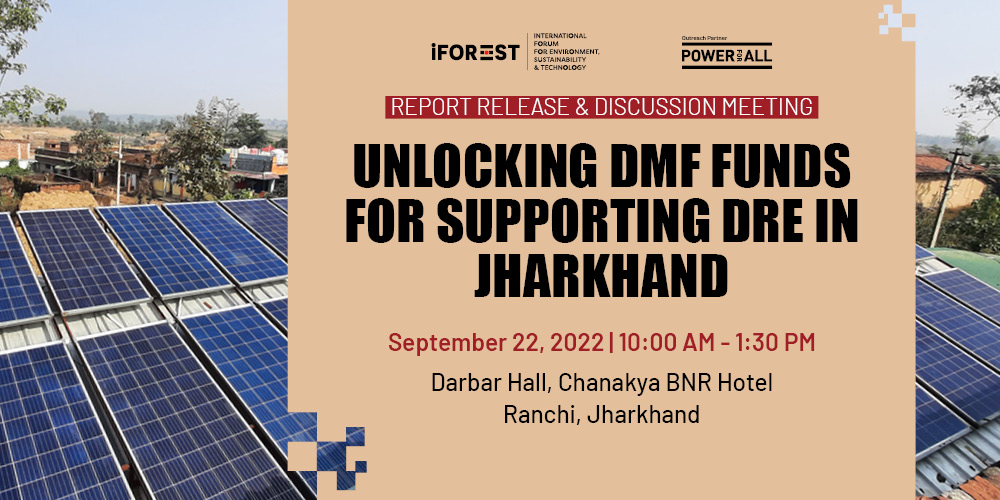 Unlocking DMF funds for supporting DRE in Jharkhand
