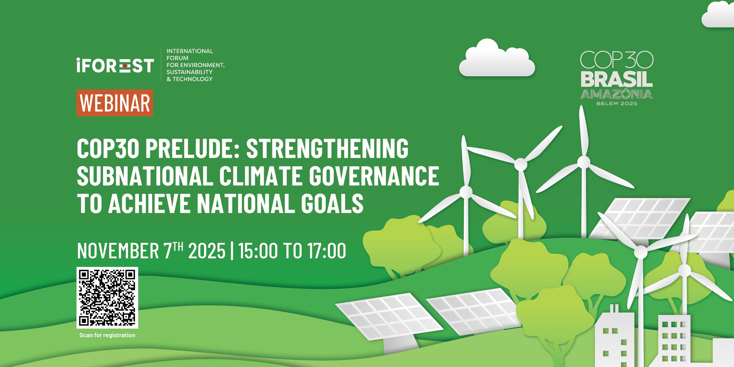 COP30 Prelude: Strengthening Subnational Climate Governance to Achieve National Goals