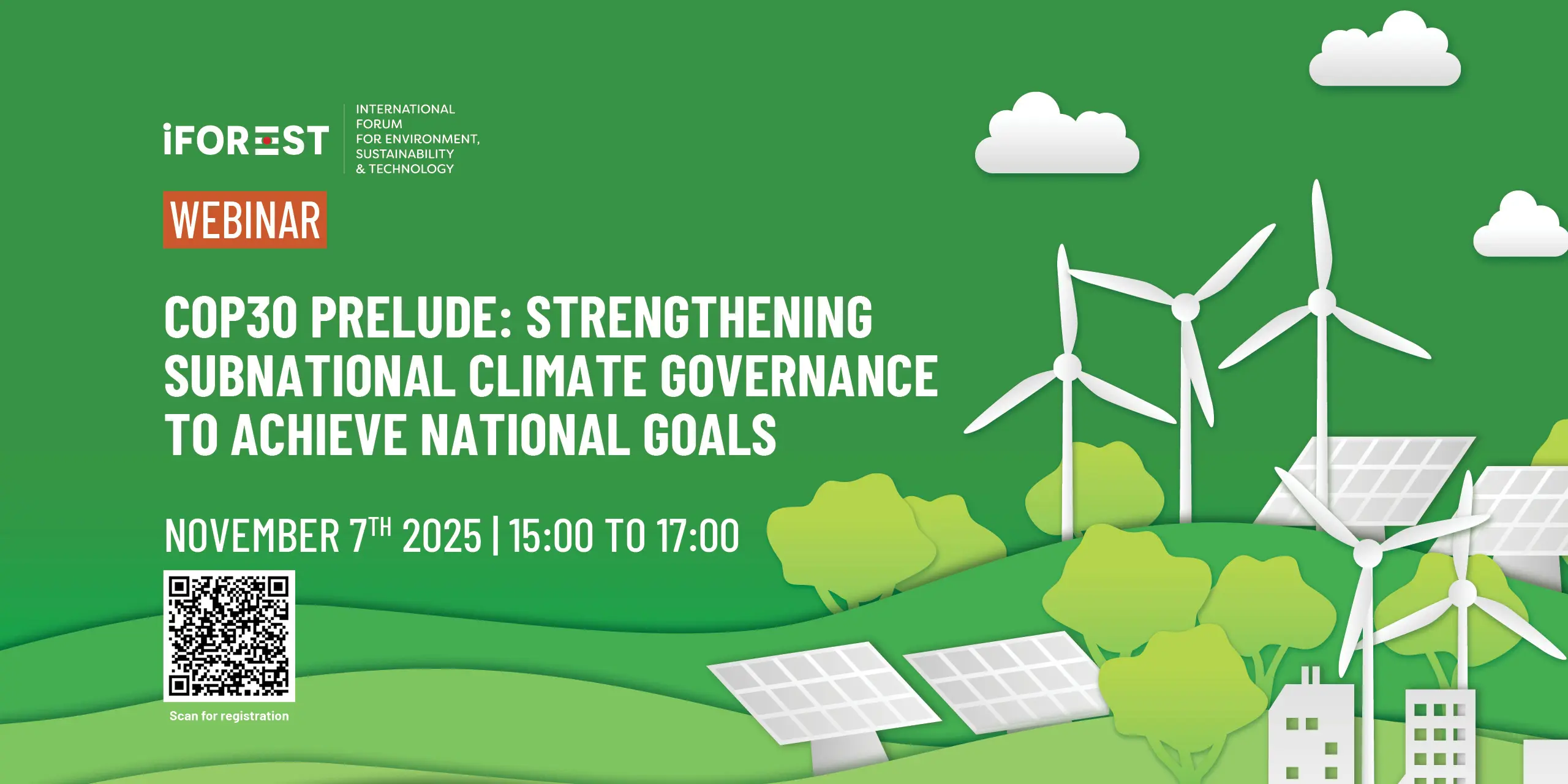 COP30 Prelude: Strengthening Subnational Climate Governance to Achieve National Goals