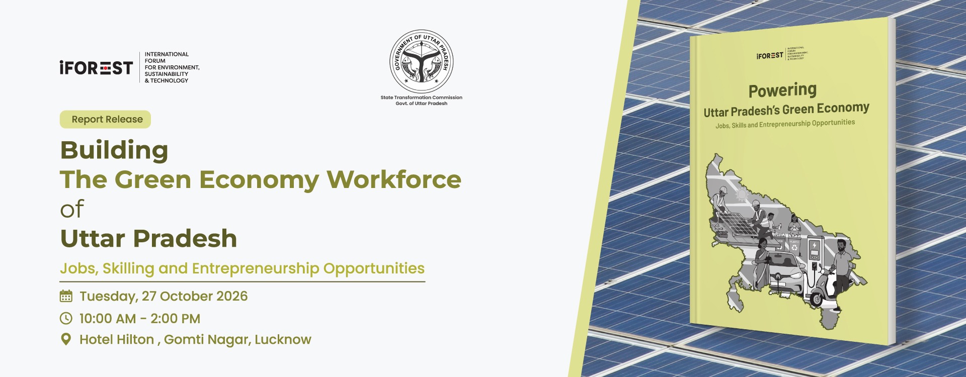 Powering Uttar Pradesh’s Green Economy: Jobs, Skills and Entrepreneurship Opportunities