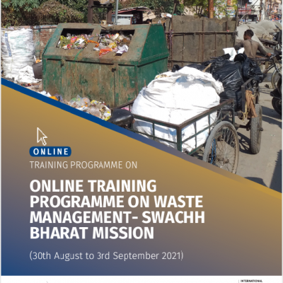 Online Training Programme on Waste Management – Swachh Bharat Mission